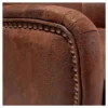 Lorenzo Studded Club Chair Brown - Christopher Knight Home -Home Furn Store GUEST 23a01ecb 7034 4fe0 8f29 c516f0413a7c