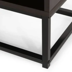 65" Bucy Modern Industrial 6 Shelf V Bookcase Dark Gray/Black - Christopher Knight Home -Home Furn Store GUEST 246a2ac4 d265 4828 ae67 a3f1d572646c