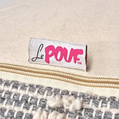 Brinket Large Contemporary Faux Yarn Pouf Ottoman Ivory/Gray - Christopher Knight Home Brinket Large Contemporary Faux Yarn Pouf Ottoman Ivory/Gray - Christopher Knight Home -Home Furn Store GUEST 249babad d25e 43d5 bb9d c9be048556e1