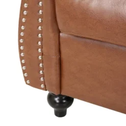 Silverdale Traditional Chesterfield Loveseat Cognac Brown/Dark Brown - Christopher Knight Home 4 Silverdale Traditional Chesterfield Loveseat Cognac Brown/Dark Brown - Christopher Knight Home -Home Furn Store GUEST 26427e7f 15e2 4b3a 9977 c7097fbc8477