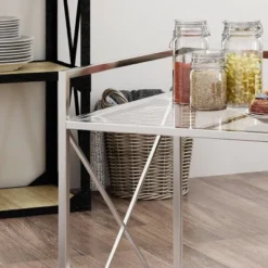 Ignatius Industrial Modern Bar Cart Silver - Christopher Knight Home -Home Furn Store GUEST 26760609 8afd 4024 af3b 21da614fe849