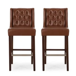 Set Of 2 Bayliss Contemporary Wingback Barstools - Christopher Knight Home 7 Set Of 2 Bayliss Contemporary Wingback Barstools - Christopher Knight Home -Home Furn Store GUEST 26afe809 828e 4a0a a3f1 29bf2791a7eb