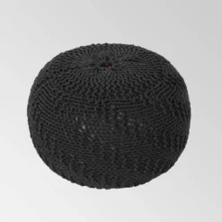 Alwes Knitted Pouf - Christopher Knight Home -Home Furn Store GUEST 26bc75b0 1de4 41e8 ac1b 744a0a3cda65