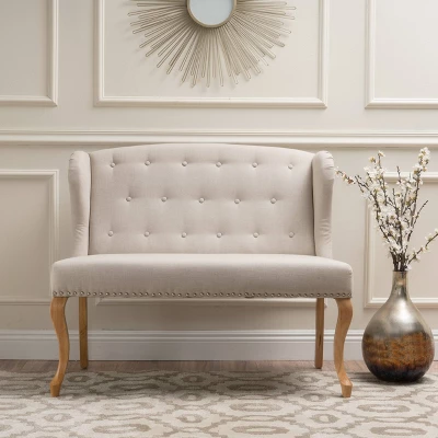 Adrianna Loveseat Natural - Christopher Knight Home Adrianna Loveseat Natural - Christopher Knight Home -Home Furn Store GUEST 28df7952 dd75 4e79 a2de ee8f4772421e
