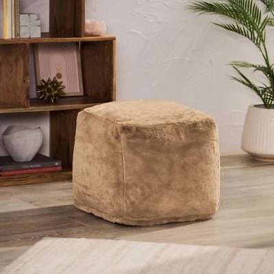 Cube Silkie Modern Glam Faux Fur Pouf - Christopher Knight Home Cube Silkie Modern Glam Faux Fur Pouf - Christopher Knight Home -Home Furn Store GUEST 29d9aca9 70a3 48b2 852b 06ca2fa8d93d