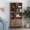 67.25" Gallatin Contemporary Cube Unit Bookcase Walnut - Christopher Knight Home 1 67.25" Gallatin Contemporary Cube Unit Bookcase Walnut - Christopher Knight Home -Home Furn Store GUEST 2a70c846 f06e 4939 9b3f b6db35313ebe