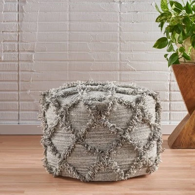 Jucar Handcrafted Boho Fabric Cube Pouf - Christopher Knight Home Jucar Handcrafted Boho Fabric Cube Pouf - Christopher Knight Home -Home Furn Store GUEST 2b540ebe 9022 48b3 b070 16aa6415d84f