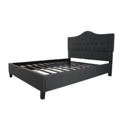 Queen Dante Upholstered Traditional Bed Frame - Christopher Knight Home 6 Queen Dante Upholstered Traditional Bed Frame - Christopher Knight Home -Home Furn Store GUEST 2c4652ac c65f 4a07 bd3d dd8ad04ae34e