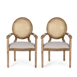 Set Of 2 Judith French Country Wood And Cane Upholstered Dining Chairs - Christopher Knight Home 15 Set Of 2 Judith French Country Wood And Cane Upholstered Dining Chairs - Christopher Knight Home -Home Furn Store GUEST 2c59c3e5 33ce 4547 a3fa 43c58b06465c