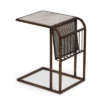 Zeyer Boho Glam Handcrafted Marble Top C-Shaped Side Table With Magazine Rack Natural White/Antique Brass - Christopher Knight Home -Home Furn Store GUEST 2e8086f8 8cd9 420b bd3d 418f8eff7813