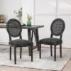 2pk Aquilla French Country Wood And Cane Upholstered Dining Chairs - Christopher Knight Home -Home Furn Store GUEST 2ef167e0 c850 4d9f 9448 941c29d6540f