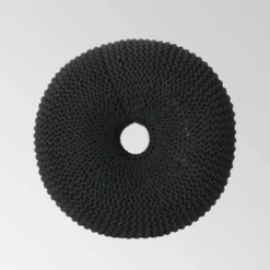 Burley Knitted Donut Pouf Dark Gray - Christopher Knight Home -Home Furn Store GUEST 31c68747 fa71 4b92 8216 d72ede4bffa7