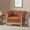 Castalia Chesterfield Tufted Club Chair With Nailhead Trim Midnight - Christopher Knight Home 1 Castalia Chesterfield Tufted Club Chair With Nailhead Trim Midnight - Christopher Knight Home -Home Furn Store GUEST 33167807 5dad 415f bb4a cde85935de6d