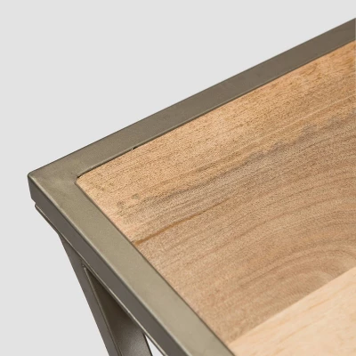 Kimball Modern Industrial Console Table Natural - Christopher Knight Home Kimball Modern Industrial Console Table Natural - Christopher Knight Home -Home Furn Store GUEST 33bf3a41 02df 4317 94ab a4f3a2bfe723