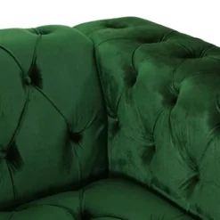 Sagewood Contemporary Velvet Tufted 3 Seater Sofa Emerald/Espresso - Christopher Knight Home 9 Sagewood Contemporary Velvet Tufted 3 Seater Sofa Emerald/Espresso - Christopher Knight Home -Home Furn Store GUEST 35b3ccdf d57c 4a48 b0a9 bdeaccf938bf
