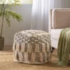 Hawley Handcrafted Boho Fabric Cube Pouf With Tassels Ivory - Christopher Knight Home -Home Furn Store GUEST 3627d2b7 b198 456d bf37 7f33b07d9cb3