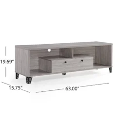 65" Celine Mid Century Modern Entertainment Unit - Christopher Knight Home -Home Furn Store GUEST 364c4d11 71e7 4800 ba2b 930e8f59d66a