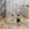 Yves Acrylic Bar Trolley Clear - Christopher Knight Home -Home Furn Store GUEST 39d8eb47 5c32 41b3 9271 4a238c9de54e