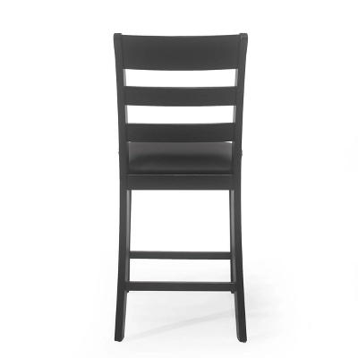 2pc Benner Farmhouse Upholstered Wood Counter Height Barstools Black - Christopher Knight Home 2pc Benner Farmhouse Upholstered Wood Counter Height Barstools Black - Christopher Knight Home -Home Furn Store GUEST 3aeb143c 018f 4cd4 ada3 9ecff1d1a1e4