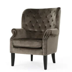 Tomlin New Velvet Club Chair - Christopher Knight Home -Home Furn Store GUEST 3bda3ab9 8f65 42ac b0cf 064576528fc1