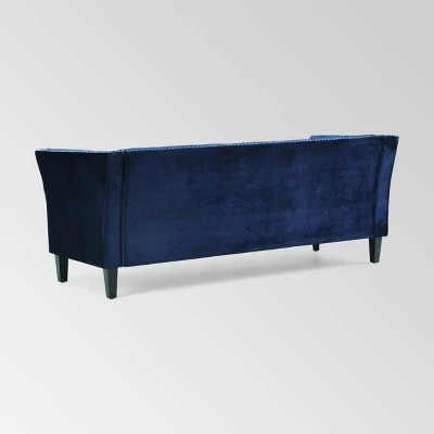 Chatwin Contemporary Tufted Velvet Sofa Dark Blue - Christopher Knight Home Chatwin Contemporary Tufted Velvet Sofa Dark Blue - Christopher Knight Home -Home Furn Store GUEST 3d9d2b0d c8d0 4c1b 9097 7db5d58d4ce1
