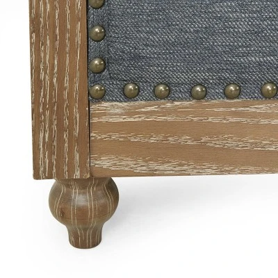 Saragus Chesterfield Tufted 3 Seater Sofa with Nailhead Trim Charcoal/Dark Brown - Christopher Knight Home Saragus Chesterfield Tufted 3 Seater Sofa With Nailhead Trim Charcoal/Dark Brown - Christopher Knight Home -Home Furn Store GUEST 3de5c2e2 cc0c 47ff a45d 88a520118128