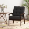 Duluth Mid-Century Armchair Black - Christopher Knight Home -Home Furn Store GUEST 3f8af08c 1adc 442f 9c66 c239a470cbf9