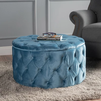 Zelfa New Velvet Ottoman - Christopher Knight Home Zelfa New Velvet Ottoman - Christopher Knight Home -Home Furn Store GUEST 403caaf9 137a 4e35 8c84 2e885d34de3e