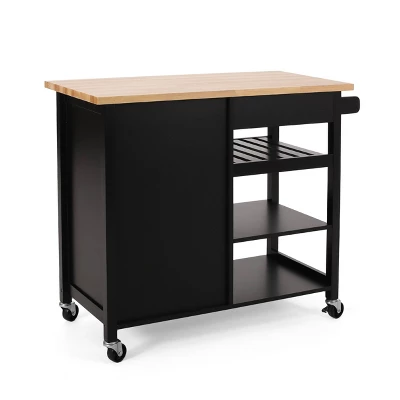 Westcliffe Contemporary Kitchen Cart with Wheels - Christopher Knight Home Westcliffe Contemporary Kitchen Cart With Wheels - Christopher Knight Home -Home Furn Store GUEST 4099cae8 645a 45c7 ba62 8fa2eec6c86d