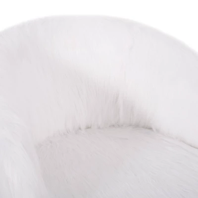 Syosset Modern Glam Swivel Office Chair White/Silver - Christopher Knight Home Syosset Modern Glam Swivel Office Chair White/Silver - Christopher Knight Home -Home Furn Store GUEST 411d166a 56ae 4e75 b0c8 5b81d4516364