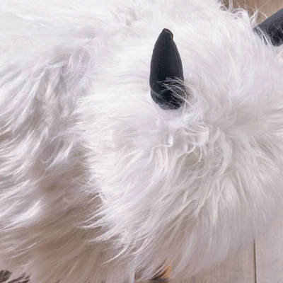 Levi Furry Yak Ottoman - Christopher Knight Home Levi Furry Yak Ottoman - Christopher Knight Home -Home Furn Store GUEST 41984c26 e1ac 4d93 99f7 f9566d449b70