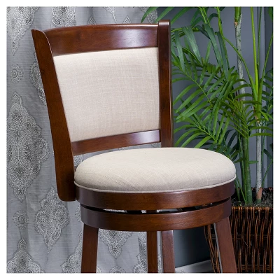 26" Mallik Swivel Counter Height Barstool Beige - Christopher Knight Home 26" Mallik Swivel Counter Height Barstool Beige - Christopher Knight Home -Home Furn Store GUEST 45c21397 0ea4 402a a9ca ed013c5c5380