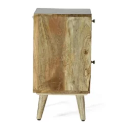 Lytle Boho Handcrafted Mango Wood Nightstand With Storage Natural - Christopher Knight Home 6 Lytle Boho Handcrafted Mango Wood Nightstand With Storage Natural - Christopher Knight Home -Home Furn Store GUEST 46871a23 c391 4d0e a850 6df4b21a744c