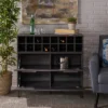 Amelia Mid Century Wine And Bar Cabinet Sonoma Gray Oak - Christopher Knight Home -Home Furn Store GUEST 47db9a30 6ecf 4e31 b6ee 5888709cc728