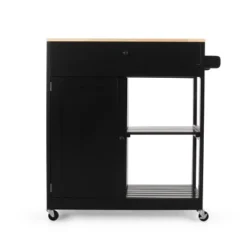 Telfair Kitchen Cart With Wheels - Christopher Knight Home -Home Furn Store GUEST 4a9424f5 f9b4 4078 a9e9 4d2d1f9717a5