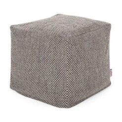 Camrose Contemporary Fabric Pouf - Christopher Knight Home -Home Furn Store GUEST 4b403368 0190 4f54 817a e0532df06757