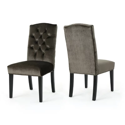 Set of 2 Crown Top Dining Chairs - Christopher Knight Home Set Of 2 Crown Top Dining Chairs - Christopher Knight Home -Home Furn Store GUEST 4e02563d 7429 4671 9f72 f06b653dceab