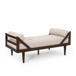 Rayle Contemporary Tufted Chaise Lounge With Rolled Accent Pillows - Christopher Knight Home -Home Furn Store GUEST 4e1a486b 251b 4e9e a9a9 ee6fb5f541db