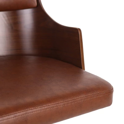 Rhine Mid-Century Modern Upholstered Swivel Office Chair - Christopher Knight Home Rhine Mid-Century Modern Upholstered Swivel Office Chair - Christopher Knight Home -Home Furn Store GUEST 4ec0f0d7 d00e 4107 8892 63ac19ce3970