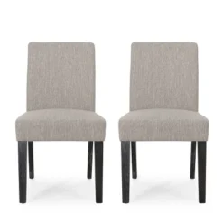 Set Of 2 Kuna Contemporary Upholstered Dining Chairs - Christopher Knight Home -Home Furn Store GUEST 4ff81b85 f2dc 407f 8f51 addb72487b8c