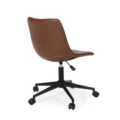 Jarvi Contemporary Upholstered Swivel Office Chair with Rolling Casters - Christopher Knight Home Jarvi Contemporary Upholstered Swivel Office Chair With Rolling Casters - Christopher Knight Home -Home Furn Store GUEST 500ea67e 9803 4fc0 99cd 3674925b570f
