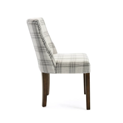2pk Harman Contemporary Upholstered Plaid Dining Chairs Gray/Light Beige/Brown - Christopher Knight Home 2pk Harman Contemporary Upholstered Plaid Dining Chairs Gray/Light Beige/Brown - Christopher Knight Home -Home Furn Store GUEST 51abdcd1 98ba 4f06 aac9 75ce5b27b4d7