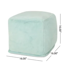 Cube Silkie Modern Glam Faux Fur Pouf - Christopher Knight Home 7 Cube Silkie Modern Glam Faux Fur Pouf - Christopher Knight Home -Home Furn Store GUEST 53884d3c 4904 432f bd4a 3bf16db24f75
