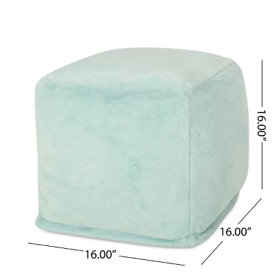 Cube Silkie Modern Glam Faux Fur Pouf - Christopher Knight Home Cube Silkie Modern Glam Faux Fur Pouf - Christopher Knight Home -Home Furn Store GUEST 53884d3c 4904 432f bd4a 3bf16db24f75