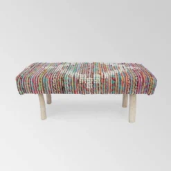 Laveta Boho Rectangular Bench - Christopher Knight Home -Home Furn Store GUEST 5496961f e212 4b50 b539 63a236a40e34