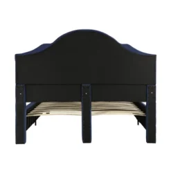 Queen Cordeaux Fully-Upholstered Bed Navy Blue - Christopher Knight Home 6 Queen Cordeaux Fully-Upholstered Bed Navy Blue - Christopher Knight Home -Home Furn Store GUEST 554b544c 85a1 4c6b b3db c8f3f339b921