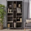 77" Imogen Modern Two-Toned Bookshelf Gray Oak - Christopher Knight Home -Home Furn Store GUEST 583567b7 7973 4756 a9c5 a602efd77f50