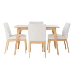 5pc Kwame 50" Dining Set - Christopher Knight Home 6 5pc Kwame 50" Dining Set - Christopher Knight Home -Home Furn Store GUEST 587f094b 23fa 412b 9441 0aaaca77499c