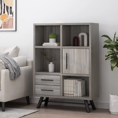 Hulbert Modern Industrial 6 Shelf Multi Functional Cabinet - Christopher Knight Home Hulbert Modern Industrial 6 Shelf Multi Functional Cabinet - Christopher Knight Home -Home Furn Store GUEST 590e36c0 3854 4c62 8058 f7ebe750f9f4