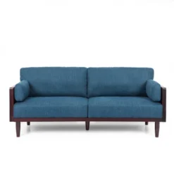 Sofia Mid-Century Modern Upholstered 3 Seater Sofa - Christopher Knight Home -Home Furn Store GUEST 59cd5d99 6ff7 40c0 9b2e 8c3bcc2b9ecd